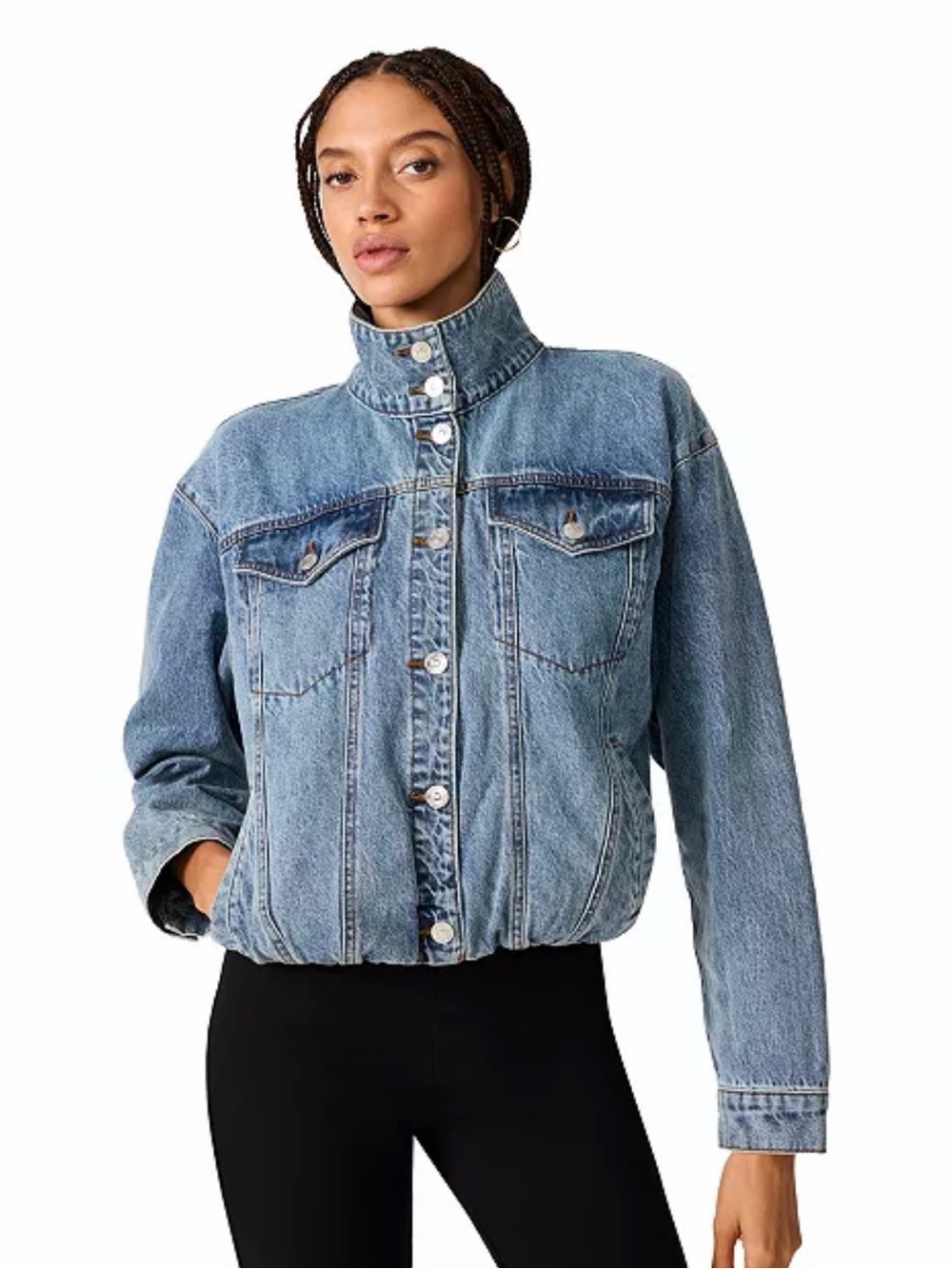 NWT Steve Madden Jean Jacket M